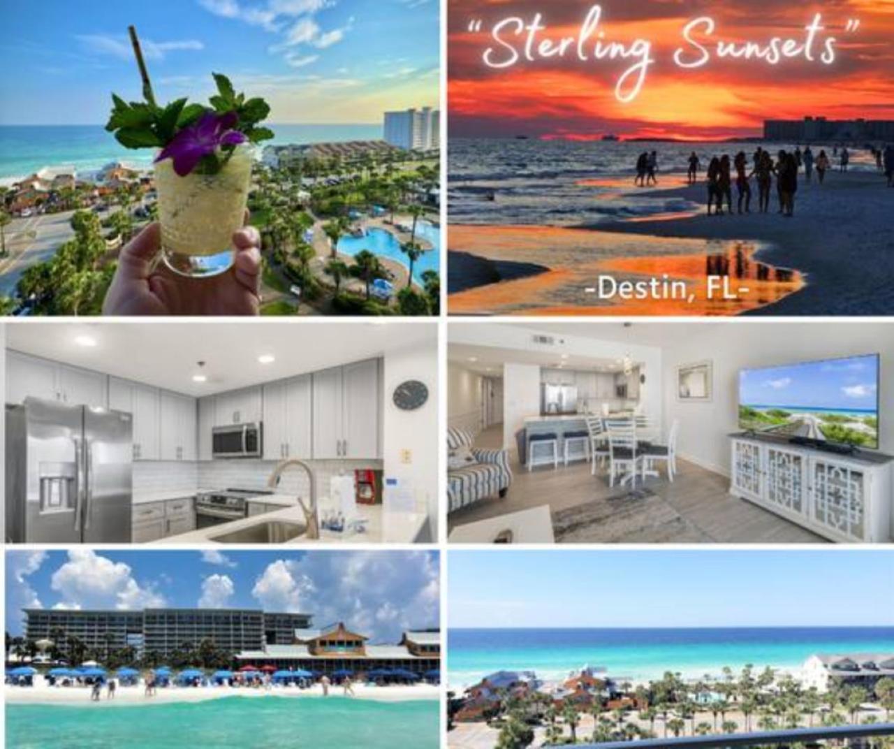 "Sterling Sunsets" - 2-Bedroom At Sterling Shores, Destin Extérieur photo